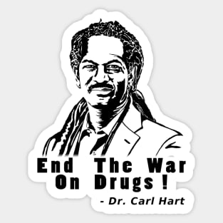 Dr. Carl Hart Sticker